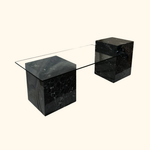 Load image into Gallery viewer, Ice Flower Marble Coffee Table - Arete Series
