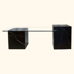 Load image into Gallery viewer, Pietra Grey Marble Coffee Table - Arete Series
