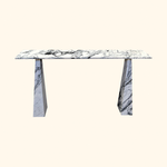 Load image into Gallery viewer, Arabescato Venato Marble Console Table - Athena Series
