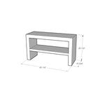 Load image into Gallery viewer, Silver Oak Travertine Console Table - Nostos Series
