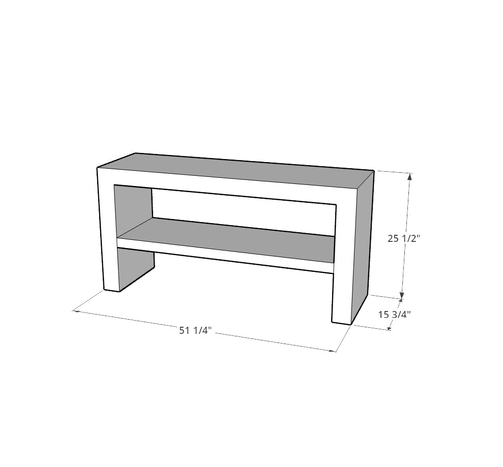 Calacatta Borgheini Marble Console Table - Nostos Series