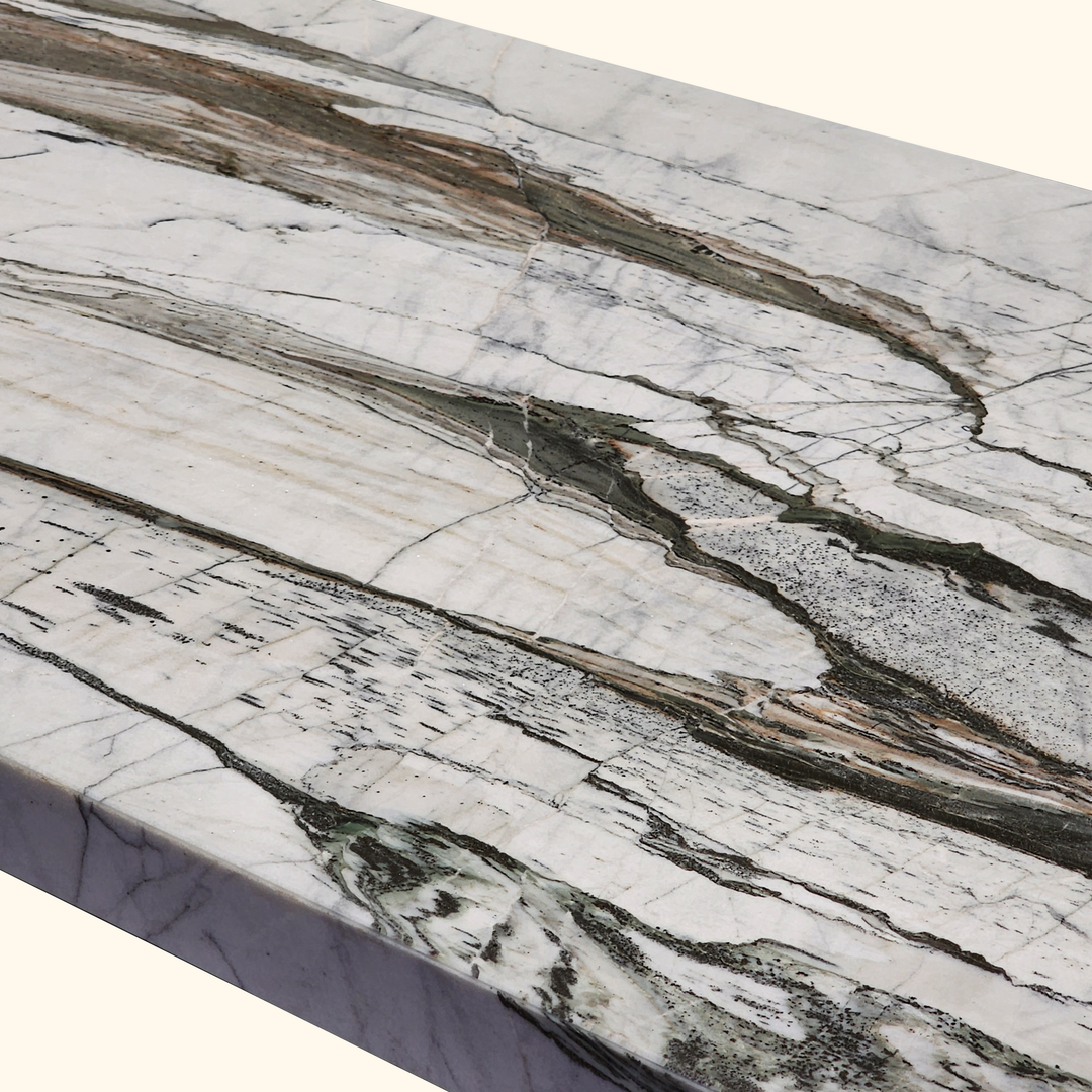 Tundra White Marble Coffee Table - Pnyx Series