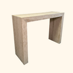 Load image into Gallery viewer, Latte Travertine Console Table - Hestia Series
