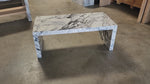 Load and play video in Gallery viewer, Arabescato Venato Marble Coffee Table - Pnyx Series
